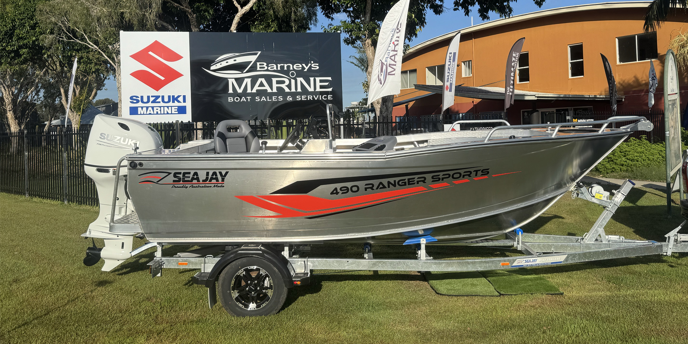 Sea Jay Ranger Sports 490 with Pod 115HP