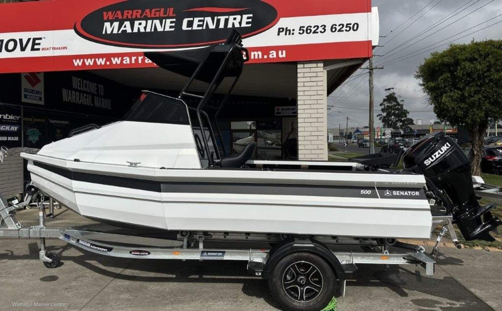 Senator 500CU | Suzuki DF70ATL | Mackay trailer